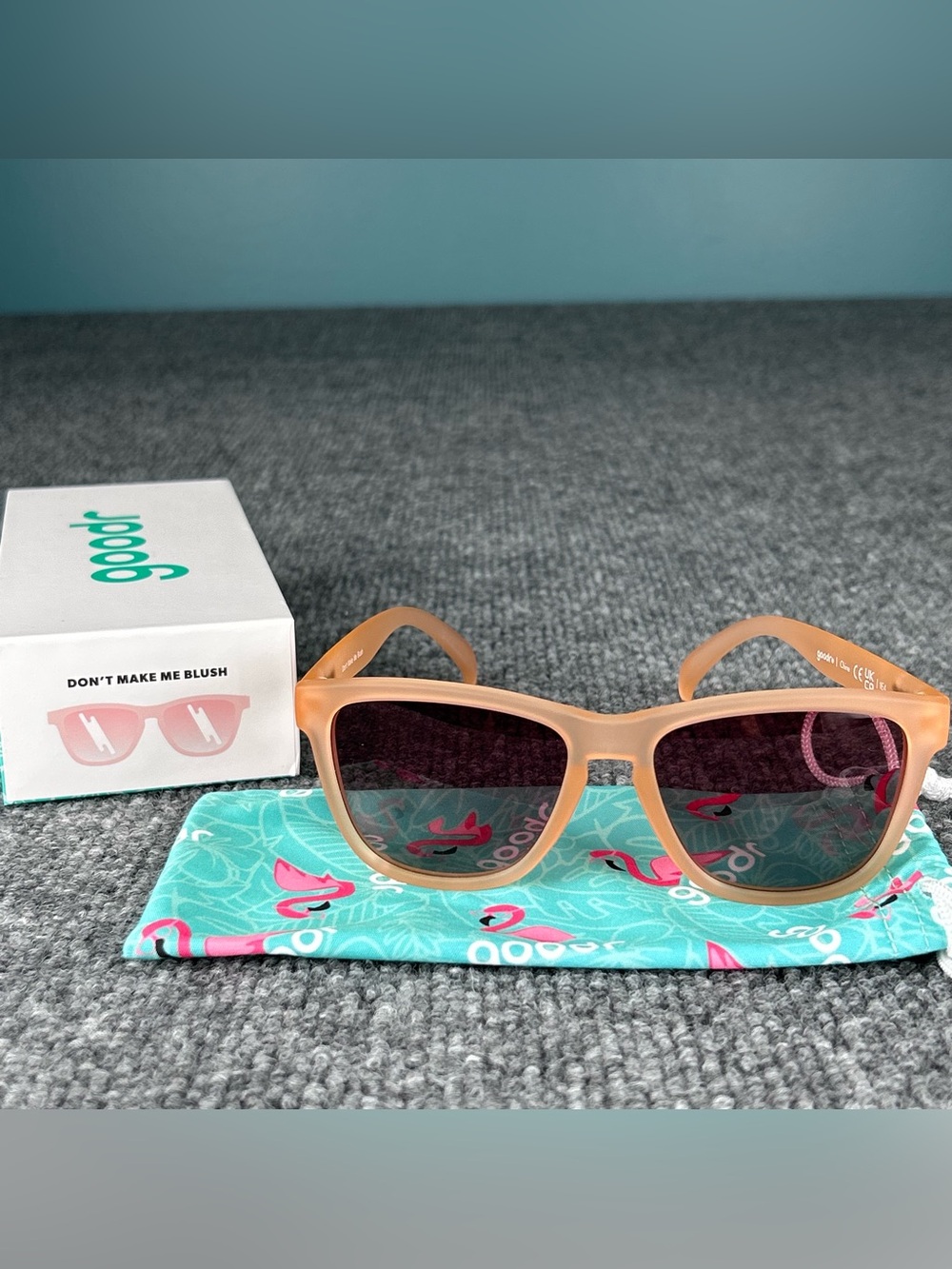GOODR Sunglasses😎 Don’t Make Me Blush / Light Pink OG NIB